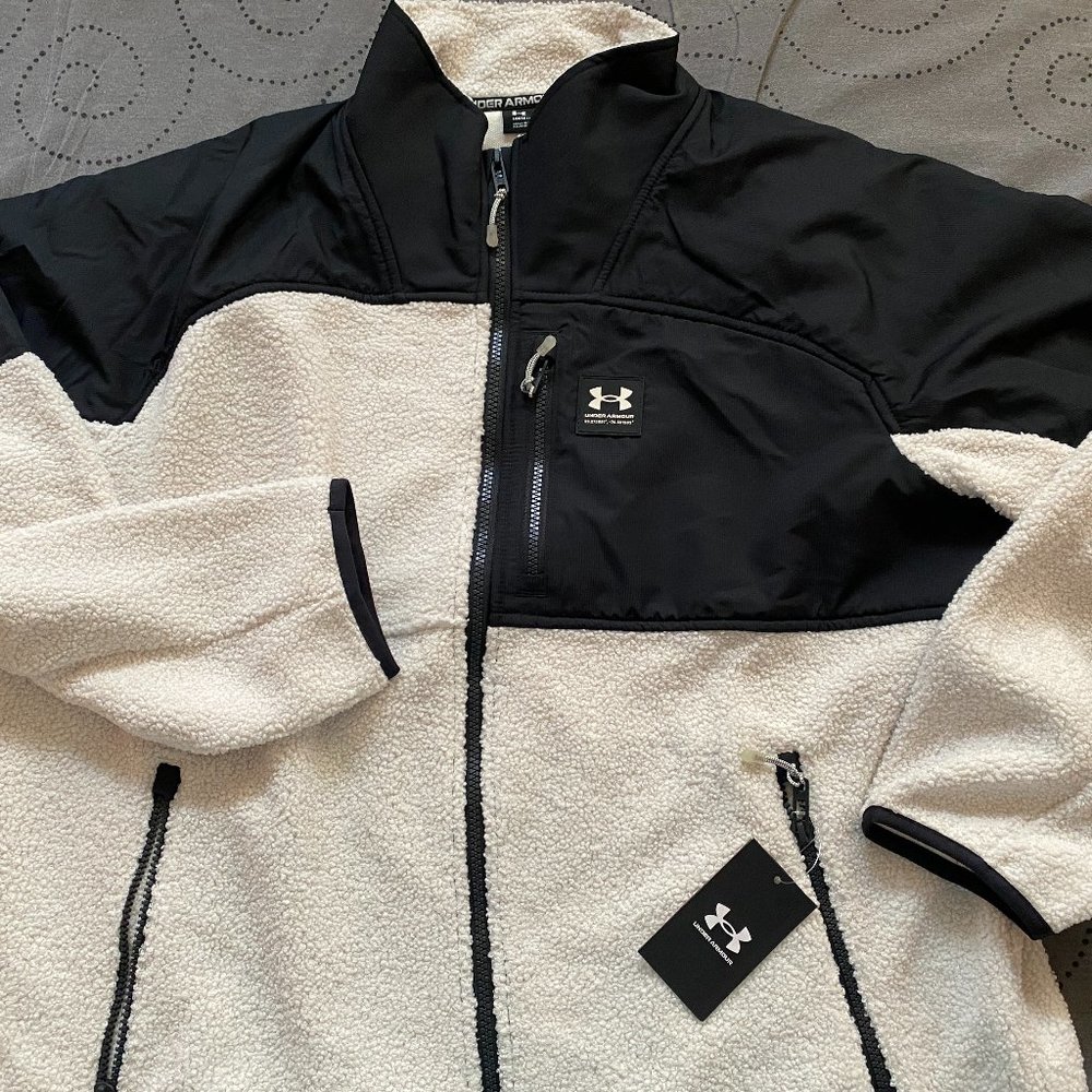 UNDER ARMOUR COLDGEAR SHERPA JACKET SIZE 2XL OR XL MEN $140
